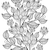 Vektor · monochrome · floral · Muster · Hand · gezeichnet - stock foto © lissantee