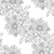 Vector Seamless Monochrome Floral Pattern stock photo © lissantee