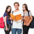 Group of cheerful students. stock photo © lithian
