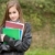 proaspăt · tineri · student · fată · parc · portret - imagine de stoc © lithian