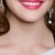 粉紅色的嘴唇 · 微笑 · 年輕女子 · 光明 · 粉紅色 - 商業照片 © lubavnel
