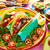 mexican · pollo · carne · fajitas · tacos · colorato - foto d'archivio © lunamarina