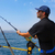 kék · tenger · halász · trollkodás · csónak · tevékenység - stock fotó © lunamarina