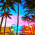 マイアミ · 南 · ビーチ · 日没 · 海 · ドライブ - ストックフォト © lunamarina