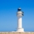Formentera Barbria Lighthouse in blue sky stock photo © lunamarina