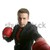 Boxer young competitive businessman isolated  stock photo © lunamarina