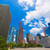 Houston · sziluett · városkép · Texas · égbolt · tájkép - stock fotó © lunamarina