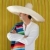 Meksika · bıyık · adam · geniş · kenarlı · şapka · portre · gömlek - stok fotoğraf © lunamarina