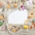 border frame summer beach shell pearl necklace stock photo © lunamarina