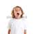 children kid screaming expression on white stock photo © lunamarina