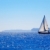 Blue Mediterranean sailboat sailing stock photo © lunamarina