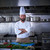 Chef portrait with beard in restaurant kitchen stock photo © lunamarina