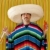 Mexican mustache chili drunk tequila sombrero man stock photo © lunamarina