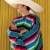Mexican profile man typical poncho sombrero serape stock photo © lunamarina