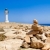 Barbaria formentera Lighthouse make a wish stones stock photo © lunamarina