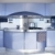 Blue silver kitchen modern architecture decoration stock photo © lunamarina