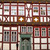 Stolberg carved wood facades in Harz Germany stock photo © lunamarina