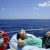 marinero · altos · hombre · verano · barco · azul - foto stock © lunamarina