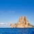 Es Vedra islet island in blue Mediterranean stock photo © lunamarina