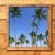 tropicales · palmeras · vista · ventana · casa - foto stock © lunamarina