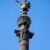 Barcelona · Doppelpunkt · Statue · blauer · Himmel · Platz · blau - stock foto © lunamarina