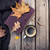 altes · Buch · gestrickt · Pullover · Herbstlaub · Kaffeebecher · Jahrgang - stock foto © manera
