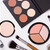 Professional makeup tools, flatlay on white background stock photo © manera
