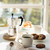 madrugada · francés · casa · desayuno · café · cookies - foto stock © manera