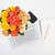 Feminine white desk workspace with flowers, startup concept stock photo © manera