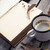 Jahrgang · Buch · gestrickt · Pullover · Herbstlaub · Kaffeebecher - stock foto © manera
