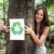 reciclare · femeie · pădure · reciclaţi · semna - imagine de stoc © mangostock