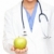 Medical doctor showing apple stock photo © Maridav