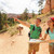 People hiking looking at hike map in Bryce Canyon stock photo © Maridav