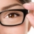 gafas · gafas · primer · plano · mujer · ojo - foto stock © Maridav