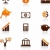 collection of money and finance icons stock photo © marish