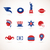 USA - collection of vector icons stock photo © marish