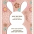 Easter greeting card with bunny stock photo © marish