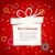 Christmas background with gift box and cute icons stock photo © marish