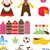 collection of vector Netherlands icons stock photo © marish