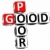 3D Good Poor Crossword stock photo © Mariusz_Prusaczyk