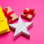 cute gifts, star shaped toy and shopping bag on the wonderful pi stock photo © Massonforstock