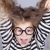 年輕 · 孩子 · 眼鏡 · 帶 · 針織的 - 商業照片 © Massonforstock