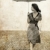 lány · esernyő · mező · fotó · öreg · kép - stock fotó © Massonforstock