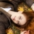 portre · kız · sonbahar · park · açık · atış - stok fotoğraf © Massonforstock