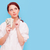 Portrait of redhead woman with money stock photo © Massonforstock