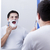 Surprised real men shaving. stock photo © Massonforstock