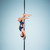 sterke · bevallig · jong · meisje · acrobatisch · sport - stockfoto © master1305
