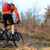 Enduro Cyclist Riding the Mountain Bike on the Rocky Trail. Extreme Sport Concept. Space for Text. stock photo © maxpro
