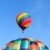 hot · lucht · ballonnen · blauwe · hemel · hemel · sport - stockfoto © mblach