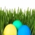 復活節彩蛋 · 草 · 白 · 春天 · 性質 · 雞蛋 - 商業照片 © mblach